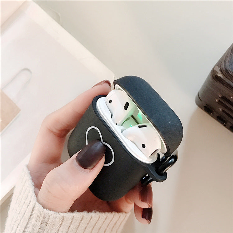 Wireless earphone cover silicone first and second generation pro3ds Pro 1 2 Oortelefoon Shell Beschermende cover Funda Met Haak